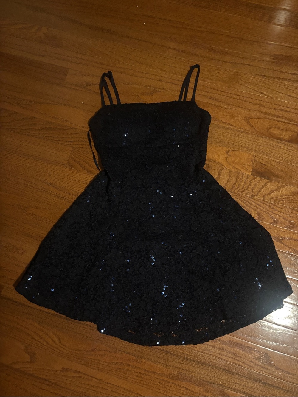 Windsor Sequin Skater Dress size SM excellent